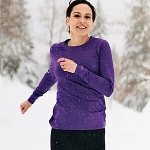 ZYIA ‘Chill’ Breathable Mesh Active Long Sleeve Top